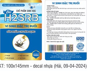 VI SINH ĐẶC TRỊ RUỒI H2SRB 2