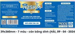 VI SINH KHỬ MÙI H2SRB