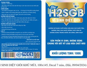 VI SINH DIỆT GIÒI H2SRB